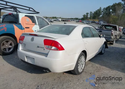 2010 Mercury Milan Hybrid from USA, damaged, VIN 3MEDM0L39AR605145